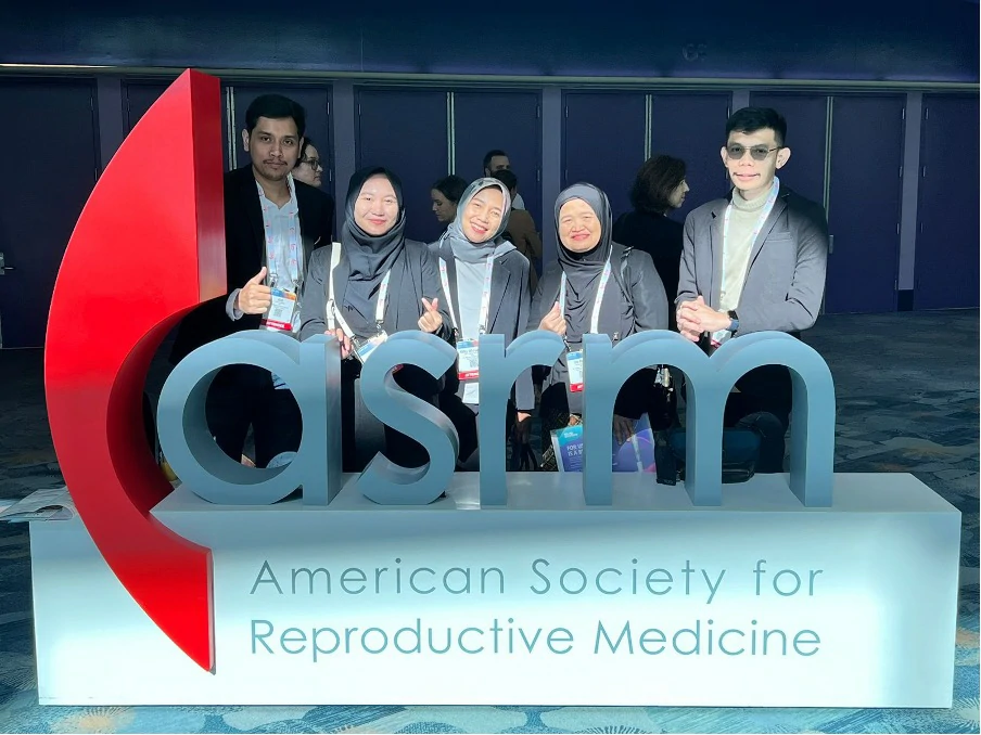 Delegasi Obgyn FK UNS di American Society for Reproductive Medicine 2022