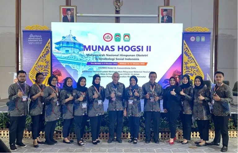 Program Studi Obstetri dan Ginekologi FK UNS Sukses Selenggarakan Munas HOGSI 20221